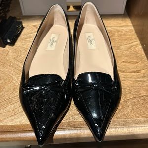Valentino patent leather flats